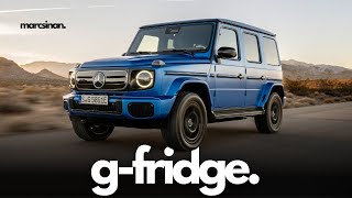 NEW Electric GClass vs G550  Comparison [upl. by Trauts938]