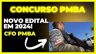 Novo concurso PMBA ainda em 2024 Sim Entenda [upl. by Bently3]