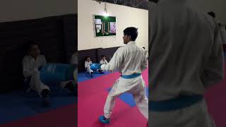 Kumite practice karate practice 🥋shorts karate [upl. by Sileray]