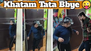 Tape PRANK 😜 On Wife 😂 II Jims Kash vlog vlogs prank [upl. by Bozuwa]