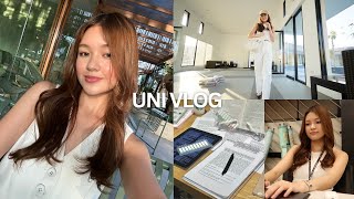 UNI VLOG  studying for a quiz first room tour how I manage to stay disciplined [upl. by Notsirb]