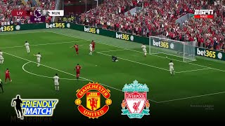 eFootball Pes 21 Gameplay  Man United vs Liverpool  Club Friendly Football Match 2024 [upl. by Theresita]