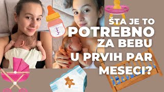 Šta je potrebno za bebu u prvim mesecima  Saveti [upl. by Daffie]