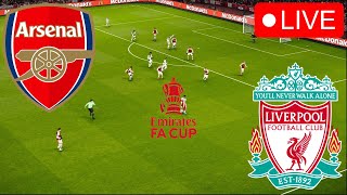 🔴Arsenal vs Liverpool LIVE  FA CUP 2024 Full match of extended highlights [upl. by Ttenna]