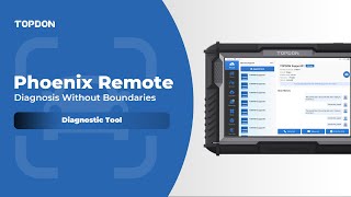 TOPDON Phoenix Remote  Diagnostic Tool [upl. by Secor]