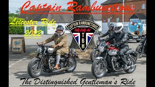 Distinguished Gentlemans Ride 2022  Leicester Mallory Park  Triumph Headquarters  Sharnford [upl. by Weed]