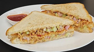 Chicken Sandwich  Quick Easy Chicken Sandwich Recipe [upl. by Pedaias]