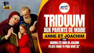 TRIDUUM A STS ANNE ET JOACHIM  GRANMA PA KITE FANMI YO PRAN WONT SA A  P BRUNO 072324 [upl. by Odnomar871]