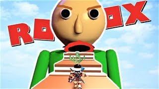 ESCAPE BALDI OBBY WHILE YOU STILL CAN  The Weird Side of Roblox Baldis Basics RP [upl. by Brill]