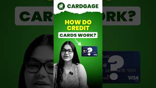 What Are Credit Cards amp How Do They Work Cardgage  Kaynaat Kapoor shorts creditcard [upl. by Nivalc]