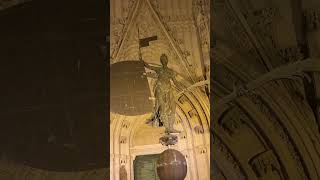 The Giraldillo goes on top of Seville’s Cathedral spain sevilla travel andalucia church bell [upl. by Carper11]