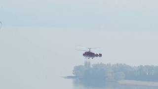 HELISWISS RUSSIANBuilt Ka32 A12 MulitRole Kamov HELICOPTER Lifting Huge Heavy Cargo on Long Line [upl. by Malina466]