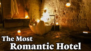 The Most Romantic Hotel in the World  Sextantio Le Grotte Della Civita [upl. by Shiri]