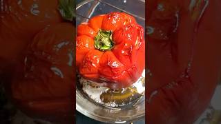 Chimichurri Stuffed Peppers Cooking in the Rain [upl. by Rramal883]