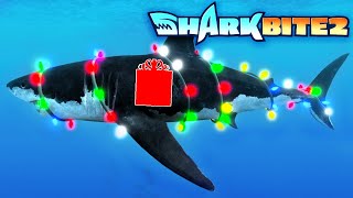 Hajen SPISER Mine Julegaver i Sharkbite2 Jule Update  Dansk Roblox med TortenSkjold​ [upl. by Oinotla820]