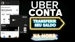 UBER DRIVER TRANSFERINDO OS GANHOS DO DIA UBER CONTA [upl. by Venezia993]