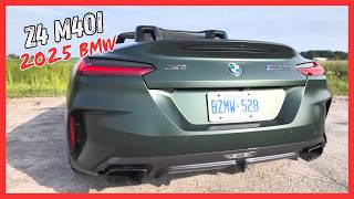 The Ultimate Roadster 2025 BMW Z4 M40i Review [upl. by Princess103]