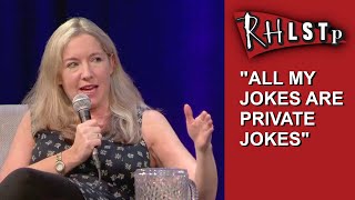 Victoria Coren Mitchell on telling jokes to silence and Taskmaster  from RHLSTP 418 [upl. by Illoh843]