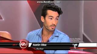 Gaby Espino y Aaron Diaz Entrevista Al Rojo Vivo 682013 [upl. by Reifnnej]