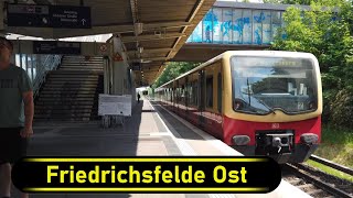 SBahn Station Friedrichsfelde Ost  Berlin 🇩🇪  Walkthrough 🚶 [upl. by Chandos526]