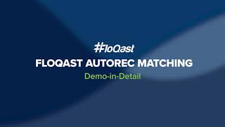 FloQast Autorec Matching [upl. by Lonni]