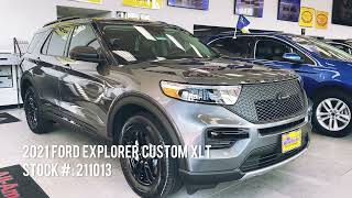 2021 Ford Explorer CUSTOM XLT [upl. by Ppik616]