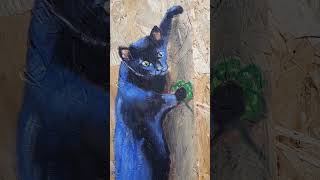 Beautiful Warminster Kitty Cat Art STREETART [upl. by Spielman]