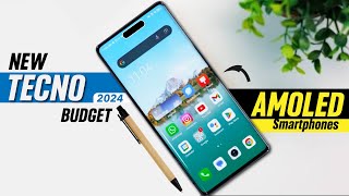 TOP 5 Tecno Budget AMOLED Display Phones 2024 amoledbudgetphonetecnophone [upl. by Ahtilat]