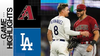 Dbacks vs Dodgers Game Highlights 83023  MLB Highlights [upl. by Fleta]