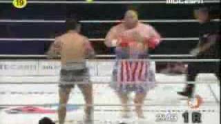 Eric Butterbean Esch vs Bo Lam Moon 2009 [upl. by Nnylak766]