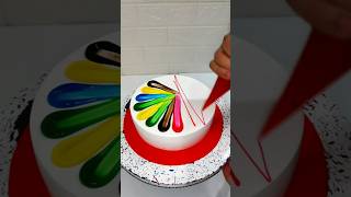 Pineapple Multi Colour New Look Cake Design cake shorts shortsfeed trending ytshorts ytshort [upl. by Aramoiz]