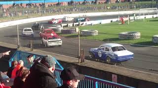 Classic Hot Rods Dougie Farrer Memorial Race  Racewall Cowdenbeath [upl. by Thurmond]