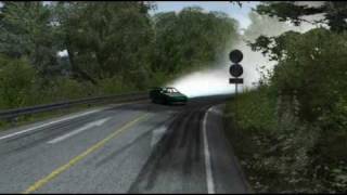 Oversteer Drift rFactor AE86 Akina Downhill [upl. by Aknaib]