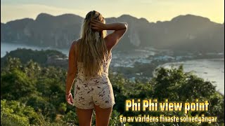 Vandrar upp till Phi Phi view point i Thailand En riktig helvetesvandring 😂 [upl. by Toland]