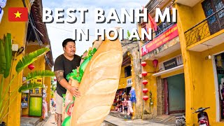 Trying The Best Banh Mi in Hoi An Bánh Mì Phượng Vs Madam Khánh  Vietnam Street Food Tour 🇻🇳 [upl. by Steward625]