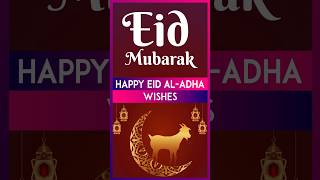 Bakri Eid 2024 Greetings Wishes Messages And Images To Share On Eid AlAdha [upl. by Nidorf]