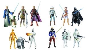 Star Wars Figure Review  Ralph McQuarrie 30th Anniversary Concept Figures [upl. by Nnylhtak59]