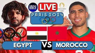 🔴EGYPT vs MOROCCO LIVE  Paris Olympics 2024 EN VIVO  FREE MATCH HIGHLIGHTS [upl. by Mayes]