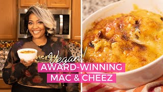 The Best Vegan Mac and Cheese recipe Chef Joya  Say What It’s Vegan  Best Holiday Soul Food [upl. by Rodina812]