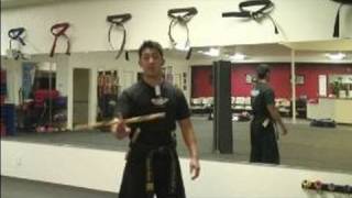 Advanced Nunchucks Techniques  Over the Back Throw With Nunchucks [upl. by Desi]