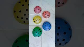 5 Polkadot water colorful balloons popping reverse video asmr balloonpop balloonpopping [upl. by Nrev795]