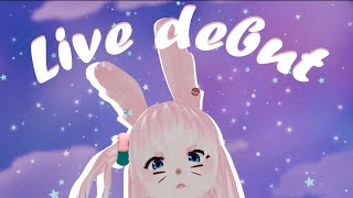 Aquakwa DEBUT LIVE  LE POTIT LAPIN 🐰VTUBER FR [upl. by Kuebbing]