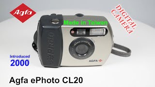 2000 Agfa ePhoto CL20  Digital Camera [upl. by Kazmirci434]