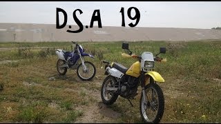 DSA  Ep 19  DR200 amp WR250F Dual Cam Dual Trail Ride and hit with a Bee in the eye TWICE [upl. by Radnaxela]