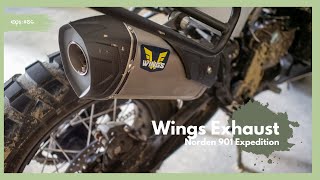 Norden 901 Sound Upgrade Stock vs Wings Titanium Exhaust—Hear the Difference [upl. by Sosna]