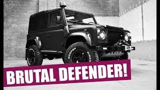 V8 MONSTER DEFENDER LAND ROVER 90 [upl. by Blaseio]