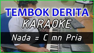 TEMBOK DERITA karaoke dangdut Cover Pa3x [upl. by Ulu]