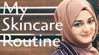 My everyday skincare routine  day and night • for healthy spotless glowing skin • majida shafeer [upl. by Aiekan]