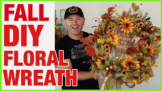 FALL 2023 DIYS  Wreath Making Tips How To Make The Perfect Fall Wreath  Ramon At Home [upl. by Ykcin946]