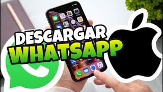 👉 Como DESCARGAR WHATSAPP en IPHONE por PRIMERA VEZ 2024 ✨ [upl. by Farant317]